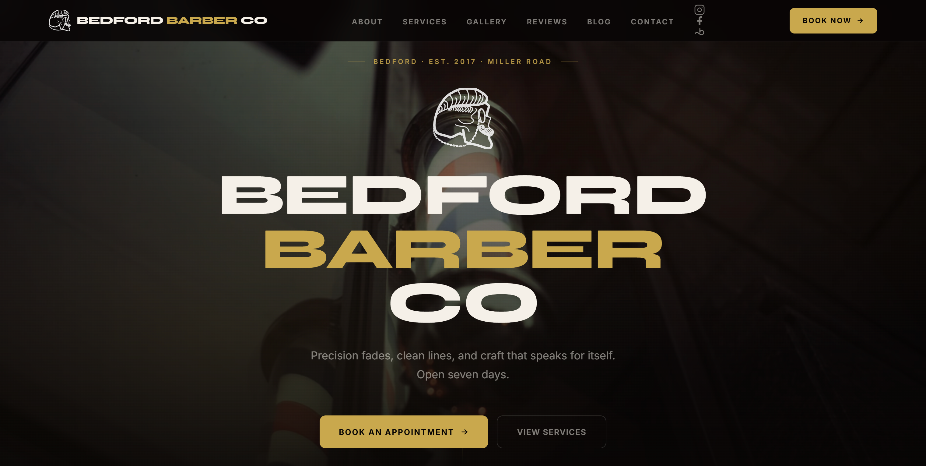 Bedford Barber Co app screenshot